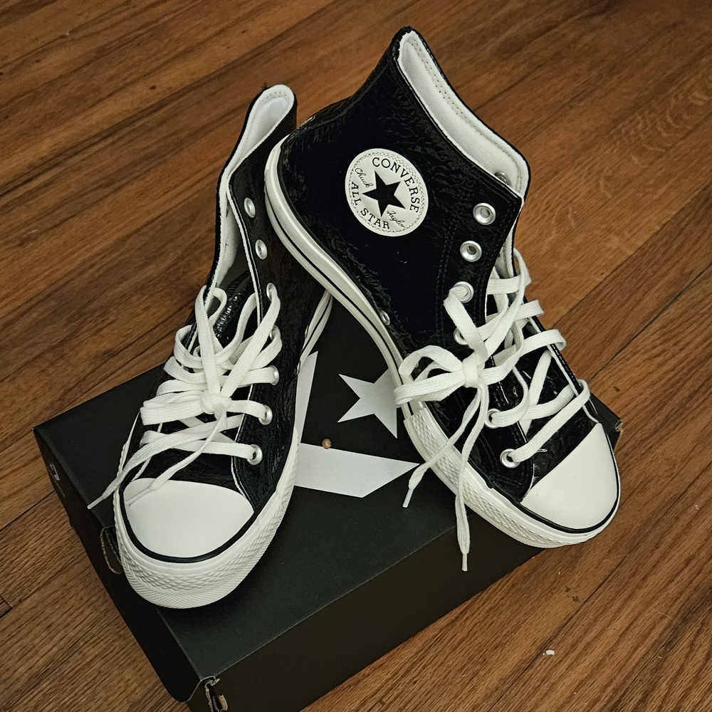 Converse Classic Black and White High-Tops